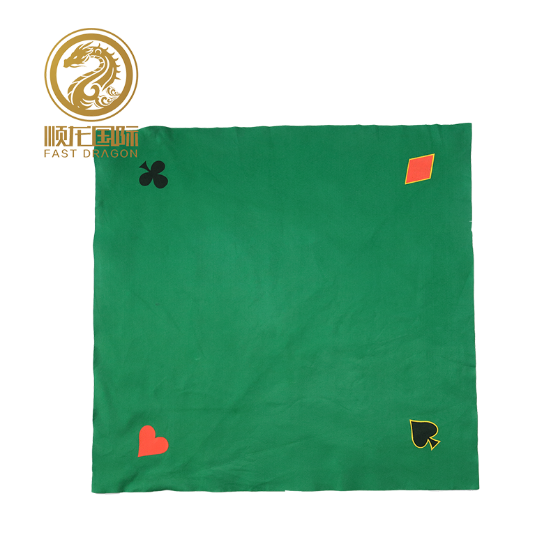 DRA-GB7041 Green Playing Felt Poker Table Mat Felt Play Mat 