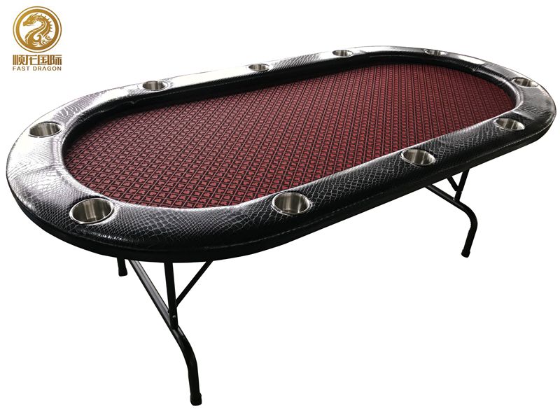 DRA-GB3052 Poker Table Customized Texas Holdem Poker Table Casino Gambling Playing Cards Texas Poker Table 