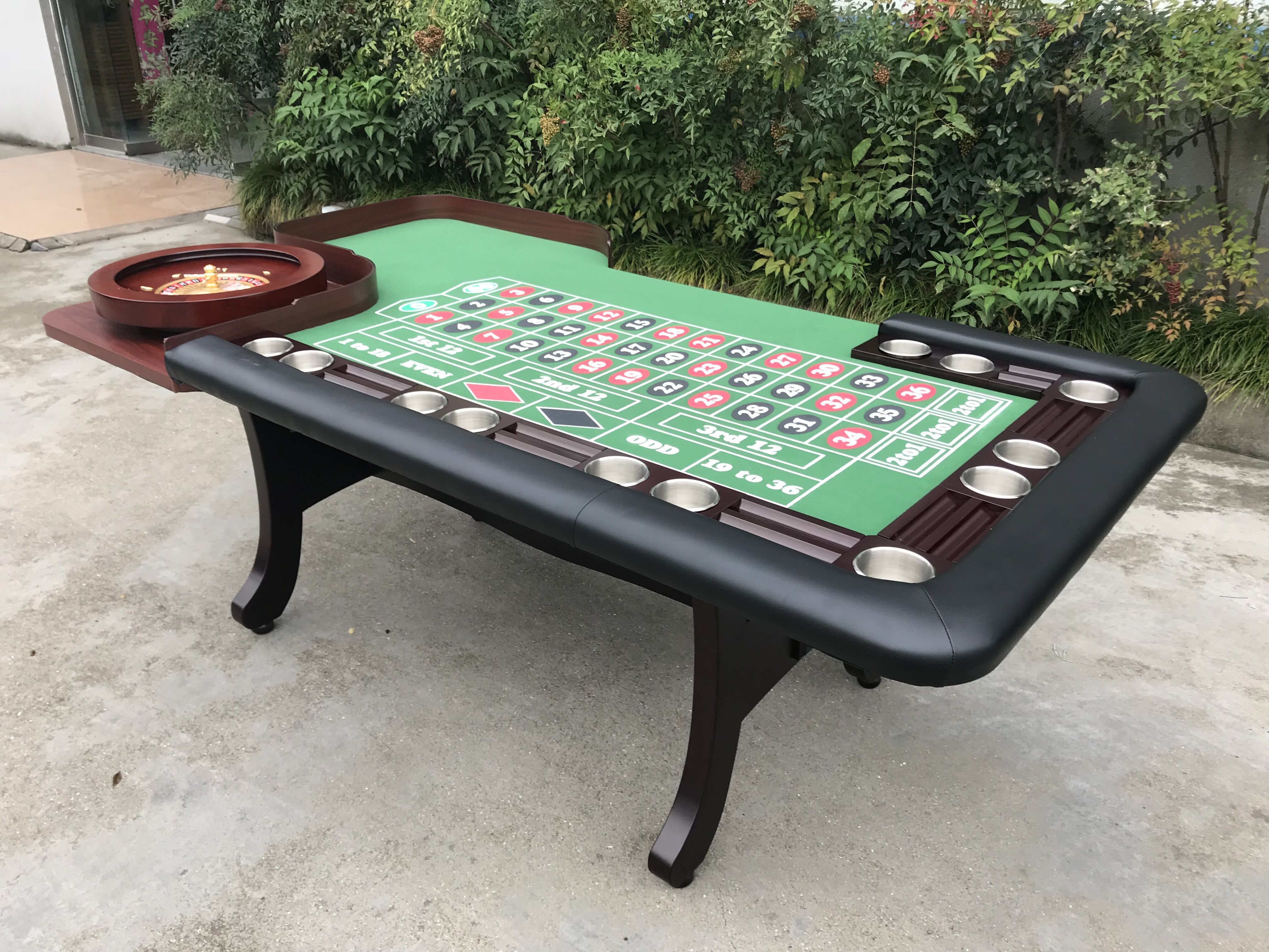 DRA-GB3053 Luxurious Customized Texas Holdem Poker Table Casino Gambling Playing Cards Texas Poker Table 