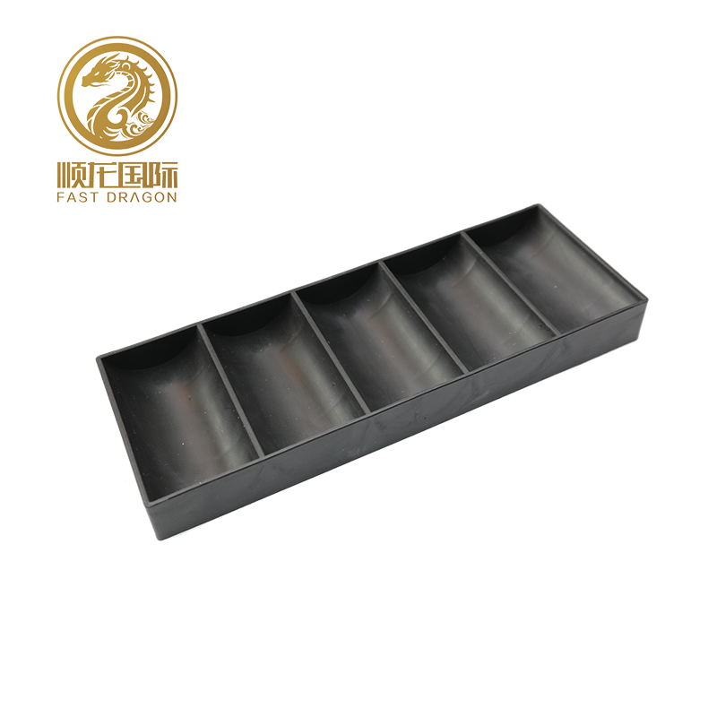 DRA-CR002 Black Chip Racks for 14g Clay /11.5 ABS Chips Gambling Accessories